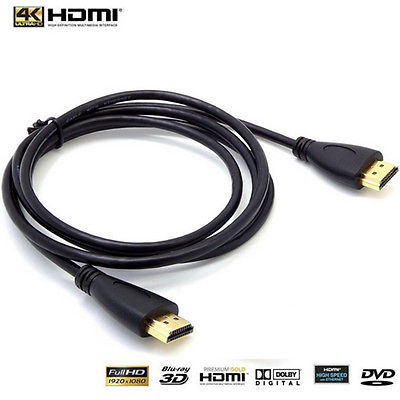 High Speed HDMI Cable for BLURAY 3D DVD HDTV LCD HDTV 1080P