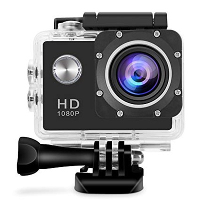 Sports Action Wide Angle High Definition Waterproof Camera logo