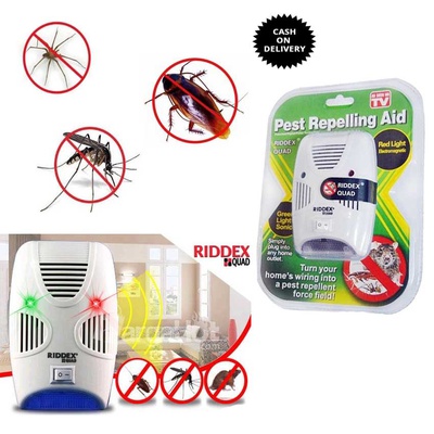 Riddex Quad Pest Repelling Aid Repeller Control logo