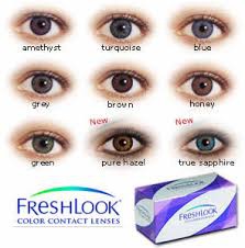 Fresh look Contact Lenses - 9 Colors Available