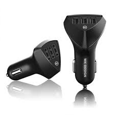 WK 4.2A 3 USB Mars Car Charger